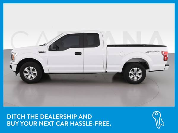 2018 Ford F150 Super Cab XL Pickup 4D 6 1/2 ft pickup White for sale in Greenville, NC – photo 4