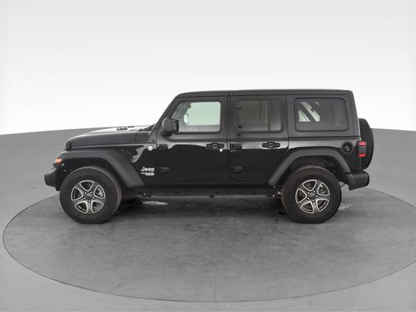 2020 Jeep Wrangler Unlimited Sport S Sport Utility 4D suv Black - -... for sale in Palmdale, CA – photo 5