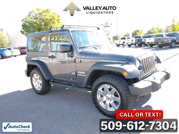 2016 Jeep Wrangler Sport Wagon - 38, 873 Miles - Only for sale in Spokane Valley, MT – photo 3