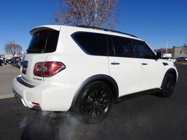 2017 Nissan Armada Platinum suv White - cars & trucks - by dealer -... for sale in Pocatello, ID – photo 24