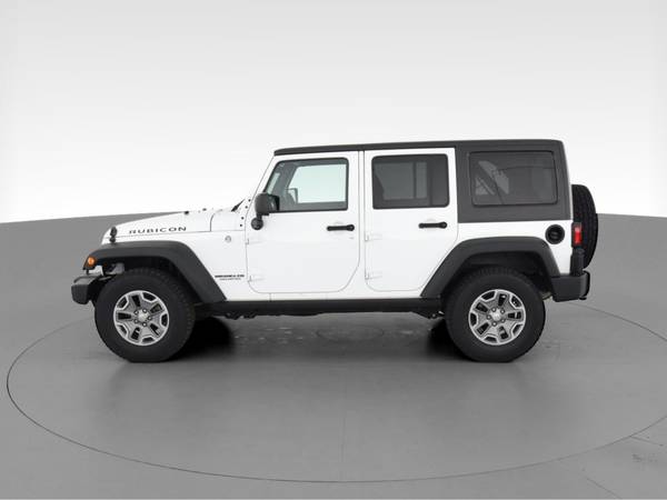 2015 Jeep Wrangler Unlimited Rubicon Sport Utility 4D suv White - -... for sale in Placerville, CA – photo 5