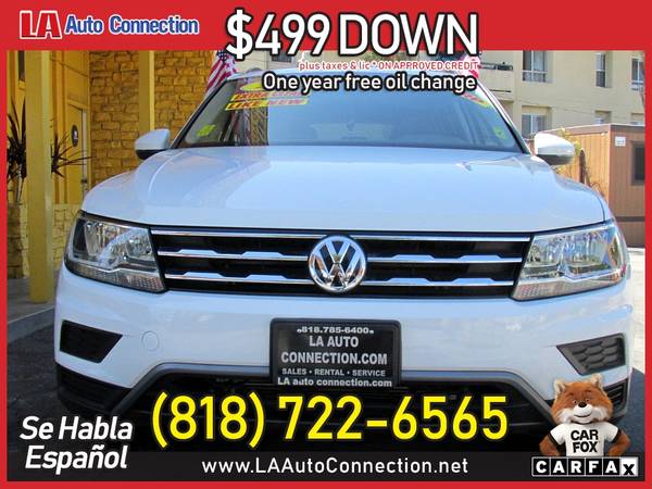 2018 Volkswagen Tiguan SE FOR ONLY 399/mo! - - by for sale in Van Nuys, CA – photo 3
