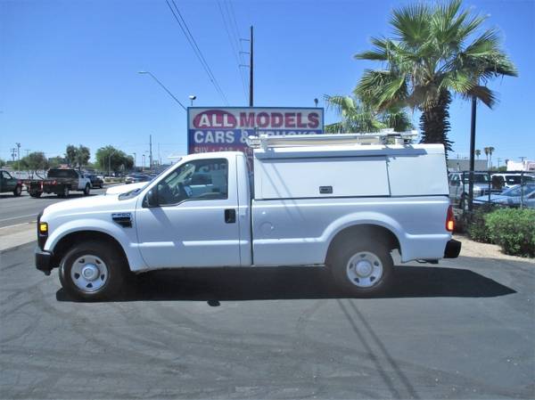 2008 Ford F250 Super Duty Regular Cab XL Service Work Truck with... for sale in Tucson, AZ – photo 7