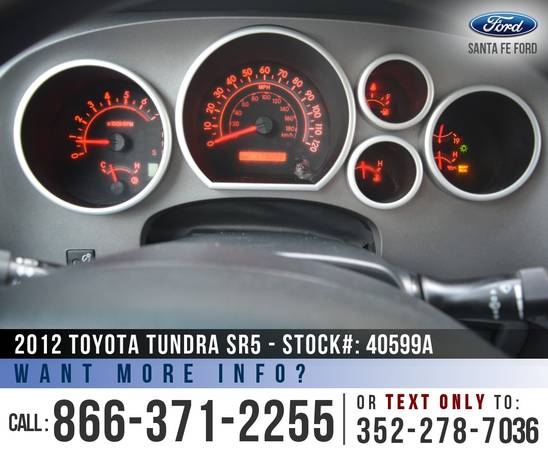 2012 Toyota Tundra SR5 *** Bluetooth, Backup Camera, Homelink *** -... for sale in Alachua, AL – photo 13