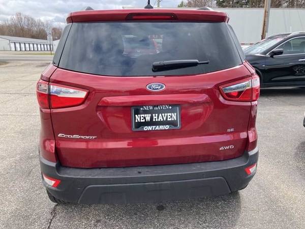 2019 Ford EcoSport SE suv Red - - by dealer - vehicle for sale in Mansfield, OH – photo 2