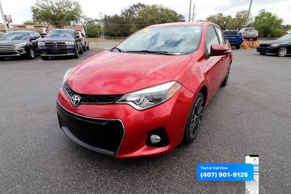 2014 Toyota Corolla S CVT - - by dealer - vehicle for sale in Orlando, FL – photo 3