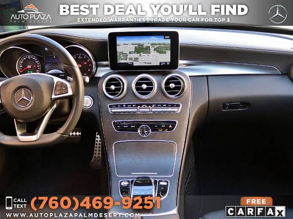 2016 Mercedes-Benz C 300 Sport 687/mo - - by dealer for sale in Palm Desert , CA – photo 4