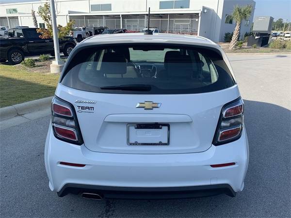 2017 Chevy Chevrolet Sonic LT hatchback White for sale in Goldsboro, NC – photo 9