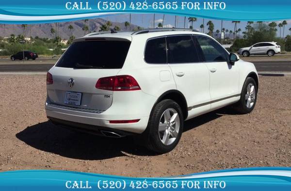 2012 Volkswagen Touareg TDI - Low Rates Available! for sale in Tucson, AZ – photo 8