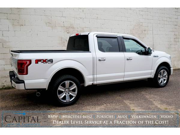 17 F-150 Ford Platinum 4x4! 1-Owner Truck w/Incredible Options! 5.0L... for sale in Eau Claire, WI – photo 11