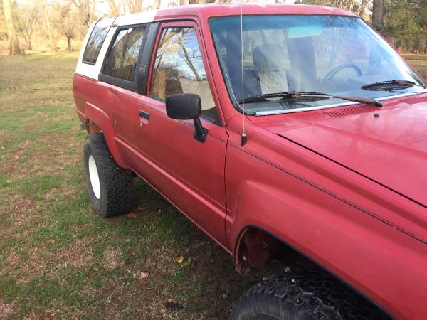 1985 Toyota 4Runner 4WD - cars & trucks - by owner - vehicle... for sale in Siloam Springs, AR – photo 3
