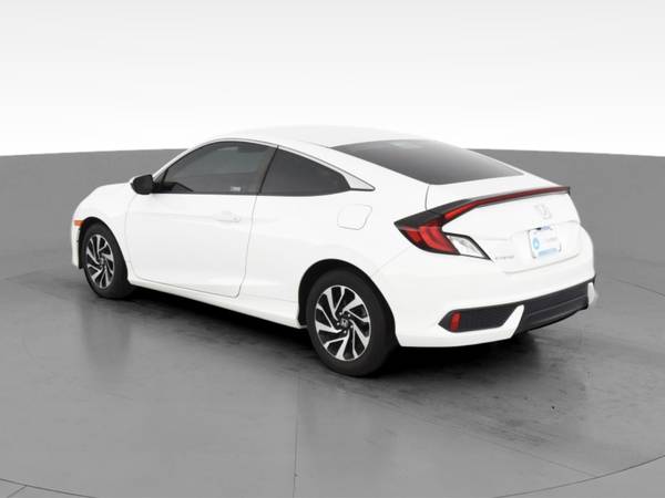 2018 Honda Civic LX Coupe 2D coupe White - FINANCE ONLINE - cars &... for sale in Greenville, NC – photo 7