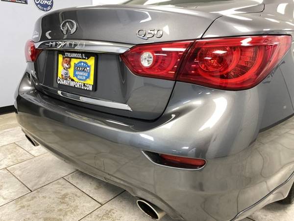2015 INFINITI Q50 AWD 1 Owner! Super Low Miles! $296/mo Est. for sale in Streamwood, IL – photo 9