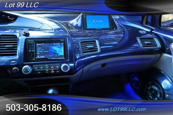 2008 Honda Civic LX 90k Custom Stereo Show Car Leather 5 Monitors Vtec for sale in Milwaukie, OR – photo 4