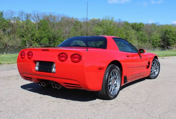 2001 Corvette Z06, Red/Red, time capsule, only 7K miles! - cars & for sale in Janesville, WI – photo 2