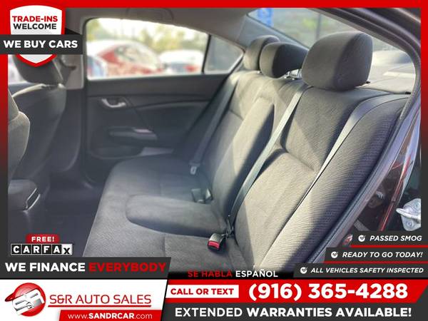 2013 Honda Civic LX Sedan 4D 4 D 4-D PRICED TO SELL! for sale in Sacramento , CA – photo 12