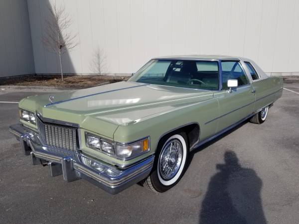 1975 Cadillac Coupe de Ville VERY CLEAN!! - cars & trucks - by owner... for sale in Waterbury, CT – photo 3