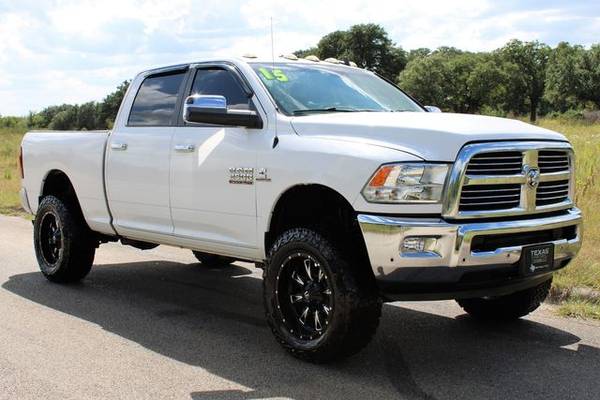 WHITE KNIGHT! 2015 RAM 2500 BIG HORN 4X4 CUMMINS LIFTED 20"FUELS&35'S! for sale in Temple, TX – photo 15