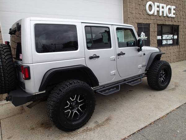 2012 Jeep Wrangler Unlimited 6 cyl, auto, lifted, New 35's - cars &... for sale in Chicopee, CT – photo 9
