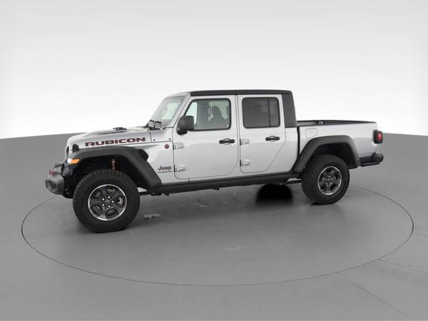 2020 Jeep Gladiator Rubicon Pickup 4D 5 ft pickup Silver - FINANCE -... for sale in West Palm Beach, FL – photo 4