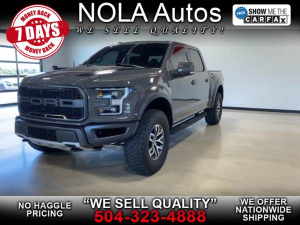 2018 Ford F-150 Raptor SuperCrew 4WD - - by dealer for sale in Other, CA