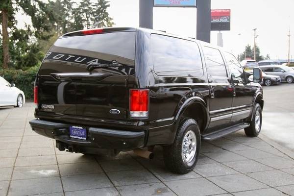 2004 Ford Excursion Diesel 4x4 4WD Limited SUV - cars & trucks - by... for sale in Lynnwood, OR – photo 6