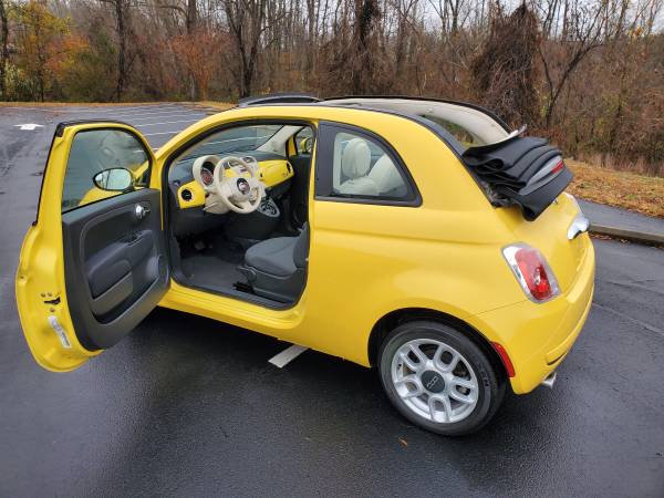 2013 Fiat 500c Convertible - cars & trucks - by dealer - vehicle... for sale in Newton, NC – photo 17