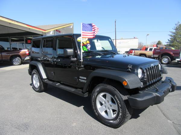 2014 Jeep Wrangler Unlimited Sport 4X4 Nice 112K Miles! - cars & for sale in Billings, ND – photo 2