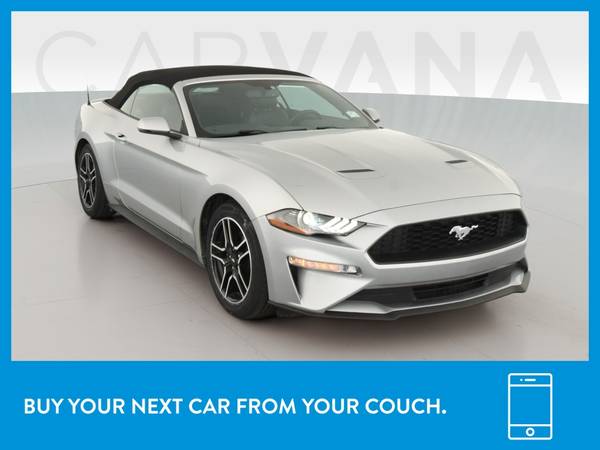 2020 Ford Mustang EcoBoost Convertible 2D Convertible Silver for sale in Roach, MO – photo 12