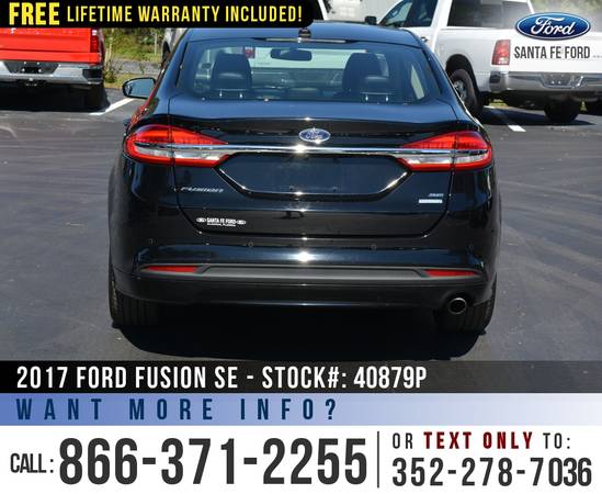 *** 2017 FORD FUSION SE *** Backup Camera - Ecoboost - Bluetooth -... for sale in Alachua, FL – photo 6