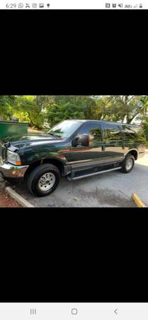 Ford excurssion 2004 4x4 diesel - cars & trucks - by owner - vehicle... for sale in Coral gables, FL – photo 4