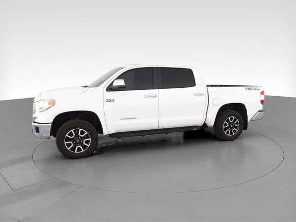 2017 Toyota Tundra CrewMax Limited Pickup 4D 5 1/2 ft pickup White -... for sale in Atlanta, CA – photo 4
