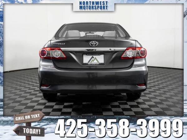 2013 *Toyota Corolla* LE FWD - cars & trucks - by dealer - vehicle... for sale in Lynnwood, WA – photo 6