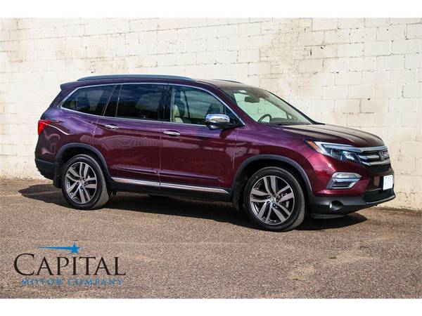 16 Honda Pilot Touring 8-Passenger w/BluRay, Adaptive CRUISE! 4WD! for sale in Eau Claire, MN – photo 2