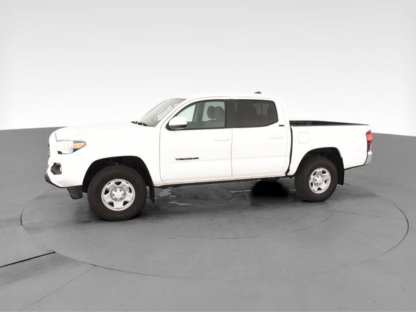 2019 Toyota Tacoma Double Cab SR5 Pickup 4D 5 ft pickup White - -... for sale in Bronx, NY – photo 4