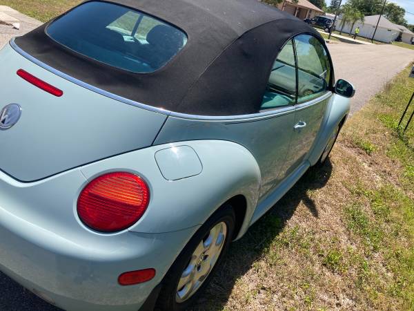 2003 Volkswagen Beetle convertible 85k miles - - by for sale in Venice, FL – photo 6