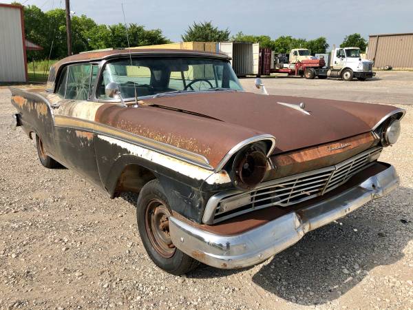 Project 1957 Ford Fairlane 500 Skyliner #154965 - cars & trucks - by... for sale in Sherman, PA – photo 7