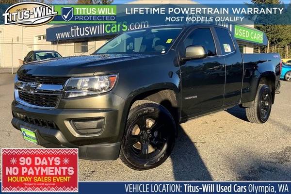 2018 Chevrolet Colorado 4x4 Chevy Truck 4WD LT Extended Cab - cars &... for sale in Olympia, WA – photo 12