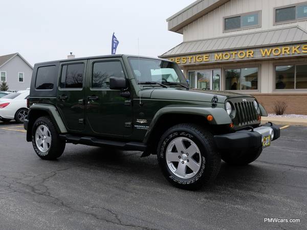 2009 Jeep Wrangler Unlimited Sahara CERTIFIED! 6 SPEED LOW MILES! for sale in Naperville, IL – photo 9
