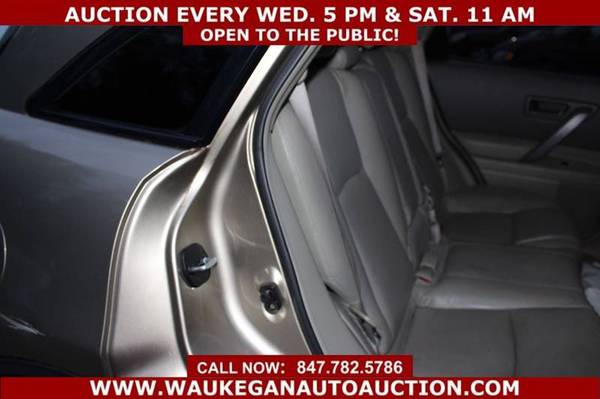 2004 *INFINITI* *FX35* AWD 3.5L V6 LEATHER ALLOY GOOD TIRES CD 225953 for sale in WAUKEGAN, WI – photo 6