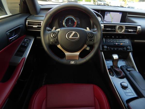 CLEAN CARFAX 1 OWNER 2014 Lexus IS 250 AWD F-Sport RARE WHITE/RED for sale in Auburn, WA – photo 12