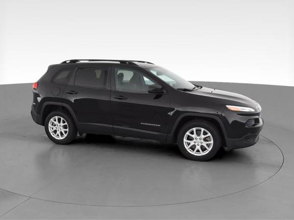 2017 Jeep Cherokee Sport SUV 4D suv Black - FINANCE ONLINE - cars &... for sale in NEWARK, NY – photo 14