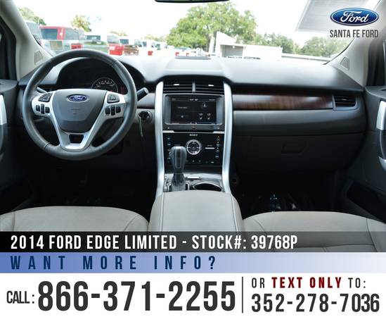 *** 2014 FORD EDGE LIMITED SUV *** Cruise - Leather Seats - SYNC for sale in Alachua, FL – photo 15