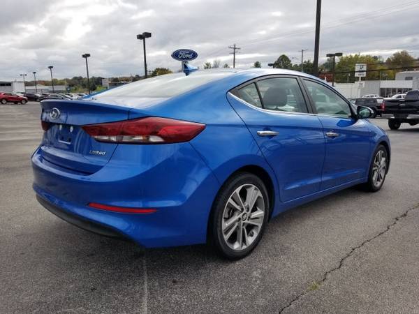 2017 Hyundai Elantra Limited - cars & trucks - by dealer - vehicle... for sale in Morristown, TN – photo 4
