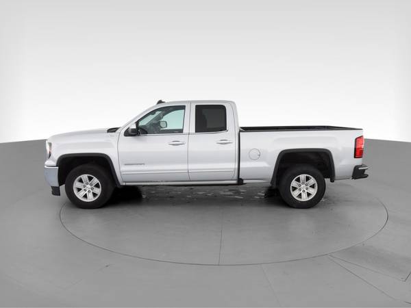 2018 GMC Sierra 1500 Double Cab SLE Pickup 4D 6 1/2 ft pickup Silver... for sale in Topeka, KS – photo 5