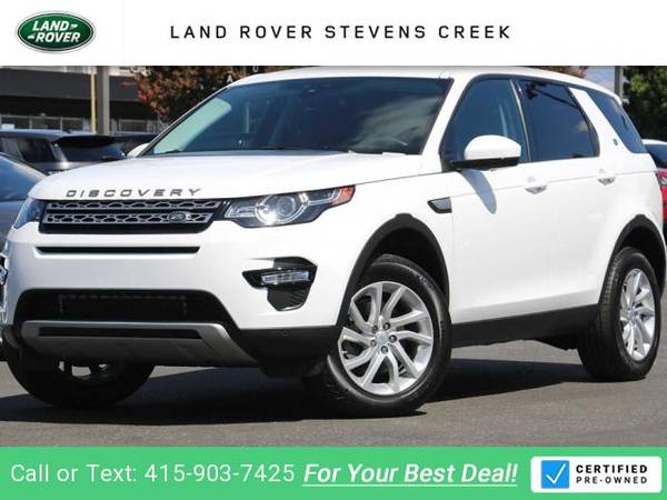 2016 Land Rover Discovery Sport HSE suv Fuji White for sale in San Jose, CA