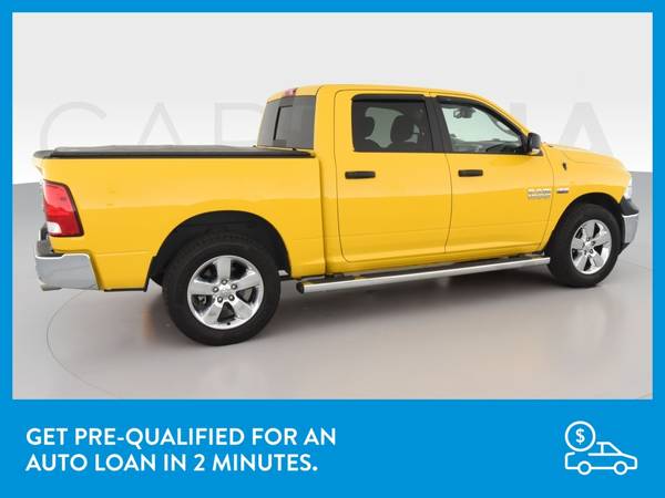 2016 Ram 1500 Crew Cab Big Horn Pickup 4D 5 1/2 ft pickup Yellow for sale in Champlin, MN – photo 9