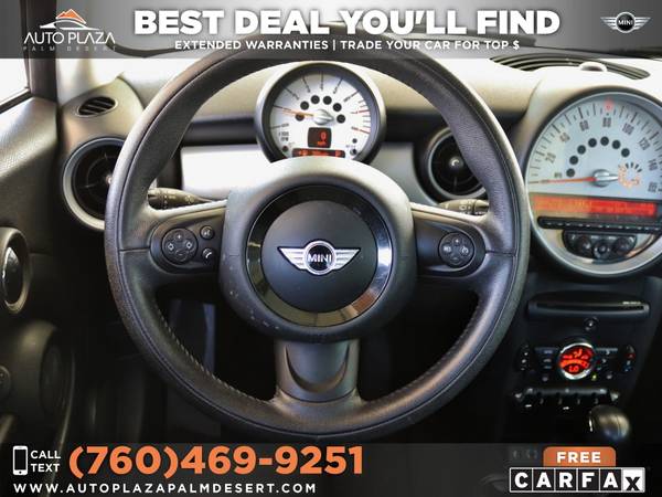 2013 Mini Cooper Hardtop only 59,967 Miles! - cars & trucks - by... for sale in Palm Desert , CA – photo 10