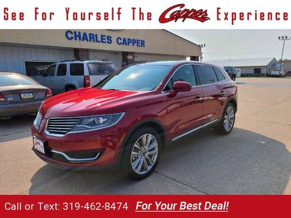 2016 Lincoln MKX Reserve suv Red - cars & trucks - by dealer -... for sale in Marengo, IA