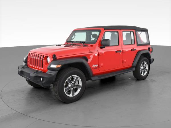 2020 Jeep Wrangler Unlimited Sport S Sport Utility 4D suv Red - -... for sale in Beaumont, TX – photo 3